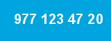 977 123 47 20 977 123 47 20